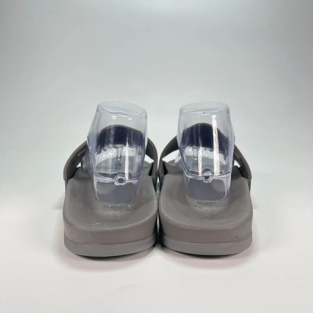 adidas Adilett Dark Grey Slip On Comfort Slides Sandals S80977 Men's Size 11